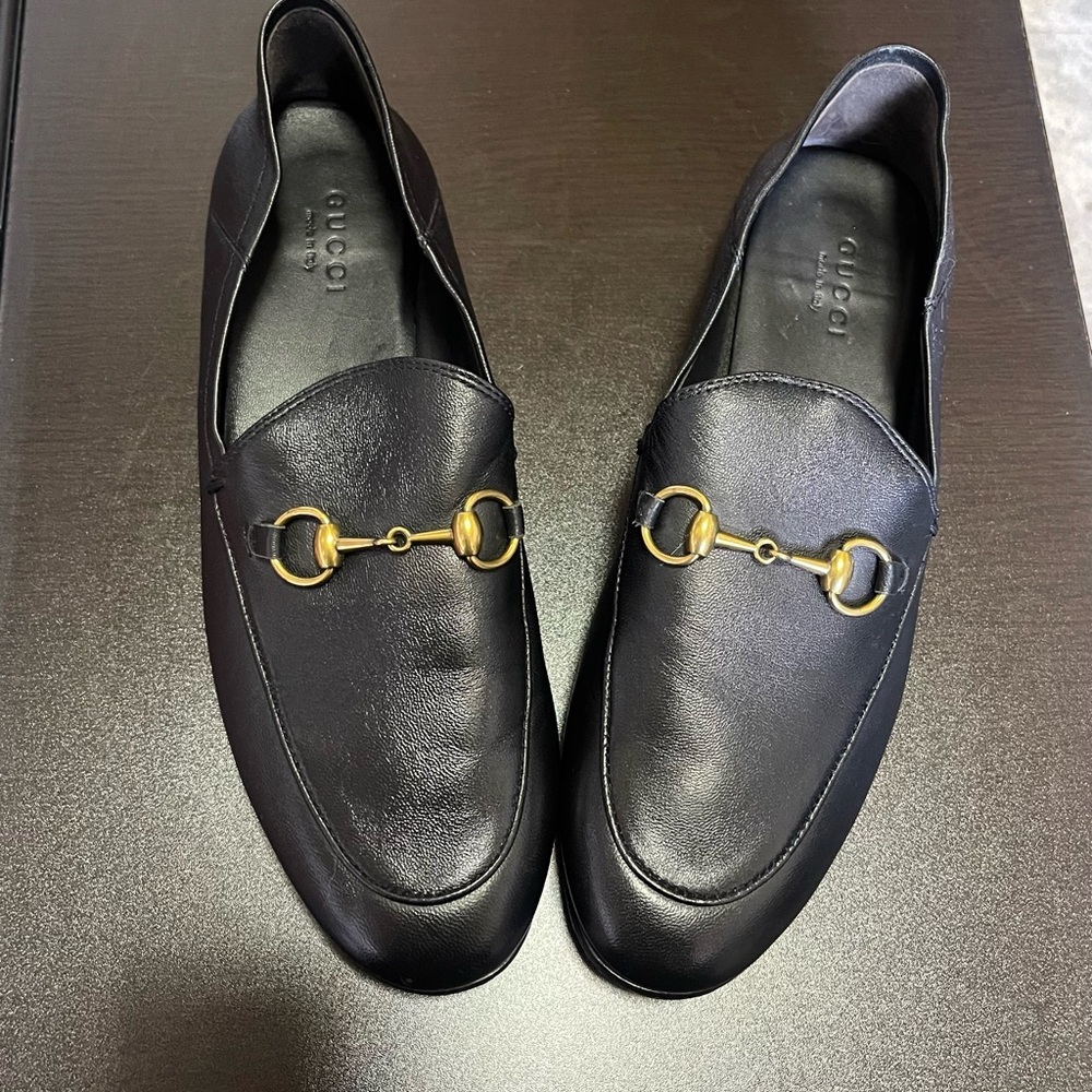 Gucci Brixton Women Loafers Sz US 6